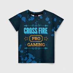 Игра Cross Fire: pro gaming – Детская футболка 3D с принтом купить со скидкой в -38%