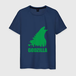 Green Godzilla – Мужская футболка хлопок с принтом купить со скидкой в -20%