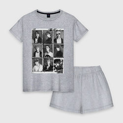 Stray Kids Go Live – Женская пижама с шортиками хлопок с принтом купить со скидкой в -15%