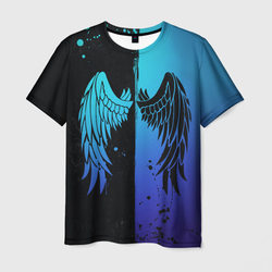 Крылья инь янь – Мужская футболка 3D с принтом купить со скидкой в -26%