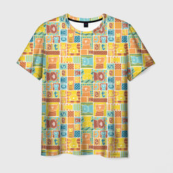 Кот попарт – Мужская футболка 3D с принтом купить со скидкой в -23%