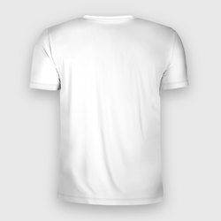 Белая 4 – Мужская футболка 3D Slim с принтом купить со скидкой в -11%