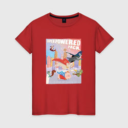 Все супер питомцы DC Лига Суперпитомцы – Женская футболка хлопок с принтом купить со скидкой в -20%
