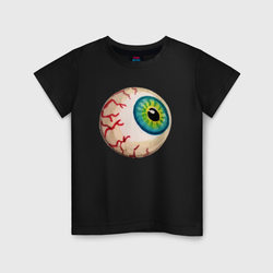 Глаз зомби-ктулху большой летающий – Детская футболка хлопок с принтом купить со скидкой в -20%