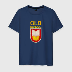 Old School emblem – Мужская футболка хлопок с принтом купить со скидкой в -20%
