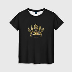 Королевская особа – Женская футболка 3D с принтом купить со скидкой в -26%