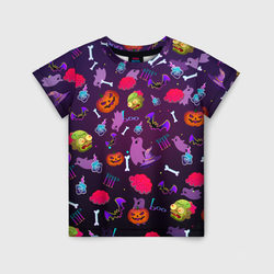 Это Хэллоуин – Детская футболка 3D с принтом купить со скидкой в -44%
