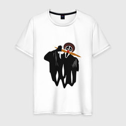 крик деревня дураков – Мужская футболка хлопок с принтом купить со скидкой в -20%
