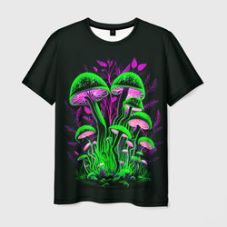 Фантастические кислотные грибы – Мужская футболка 3D с принтом купить со скидкой в -26%