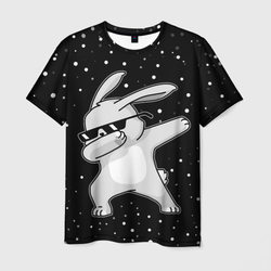 Кролик ДЭБ и снегопад – Мужская футболка 3D с принтом купить со скидкой в -23%