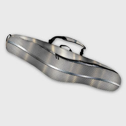 Металлические полосы - текстура алюминия – Чехол для сноуборда 3D с принтом купить со скидкой в -14%