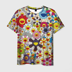 Flower Superflat, Такаши Мураками – Мужская футболка 3D с принтом купить со скидкой в -26%