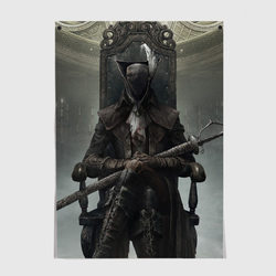 Bloodborne охотник – Постер с принтом купить