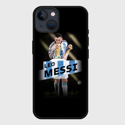 Лео Месси чемпион Мира – Чехол для iPhone 14 с принтом купить
