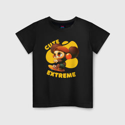 Cute extreme – Детская футболка хлопок с принтом купить со скидкой в -20%