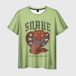 Snake 2x2 – Мужская футболка 3D с принтом купить со скидкой в -31%