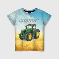 Farming Simulator – Детская футболка 3D с принтом купить со скидкой в -33%