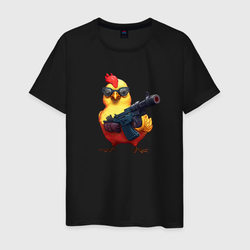 Вооружен и опасен – Мужская футболка хлопок с принтом купить со скидкой в -20%
