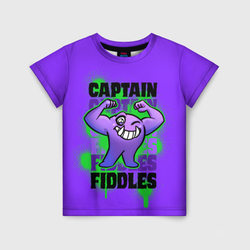 Капитан Фиддлс – Детская футболка 3D с принтом купить со скидкой в -33%