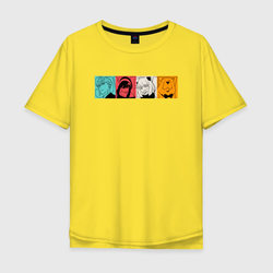 Loid Yor Anya and Bond SF – Мужская футболка хлопок Oversize с принтом купить со скидкой в -16%