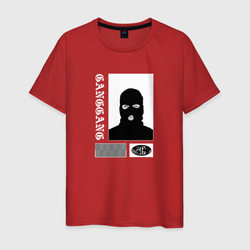 Gang  gangster – Мужская футболка хлопок с принтом купить со скидкой в -20%