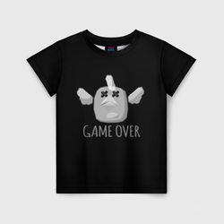Chicken Gun Game over – Детская футболка 3D с принтом купить со скидкой в -33%