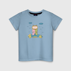 космонавт доброта – Детская футболка хлопок с принтом купить со скидкой в -20%