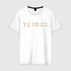 Фильм Тетрис, Tetris, игра, СССР – Мужская футболка хлопок с принтом купить со скидкой в -20%