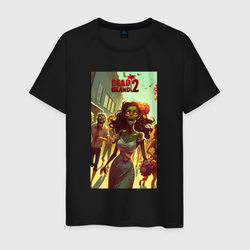 Зомби девушка – Мужская футболка хлопок с принтом купить со скидкой в -20%