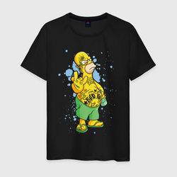 Homer bad boy – Светящаяся мужская футболка с принтом купить со скидкой в -20%