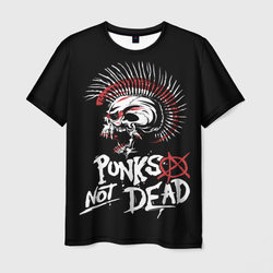 Punks not dead - анархия – Мужская футболка 3D с принтом купить со скидкой в -26%