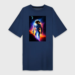 Astronaut – Платье-футболка хлопок с принтом купить
