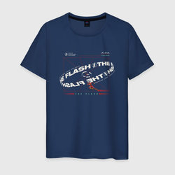 The Flash past present future – Мужская футболка хлопок с принтом купить со скидкой в -20%