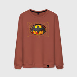 Batman logo 2023 – Мужской свитшот хлопок с принтом купить со скидкой в -13%