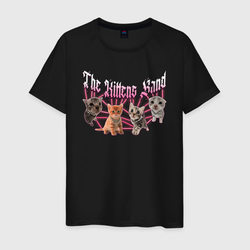 The Kittens Band – Мужская футболка хлопок с принтом купить со скидкой в -20%