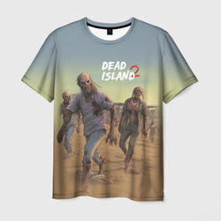Zombies on the beach – Мужская футболка 3D с принтом купить со скидкой в -26%