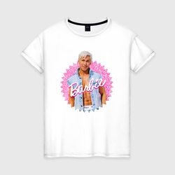 Кен Райан Гослинг – Женская футболка хлопок с принтом купить со скидкой в -20%