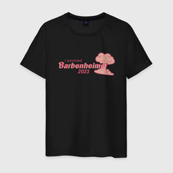 Barbenheimer or Oppenbarbie meme – Мужская футболка хлопок с принтом купить со скидкой в -20%