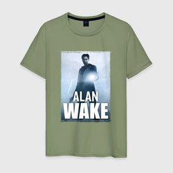 Алан с фонариком – Мужская футболка хлопок с принтом купить со скидкой в -20%