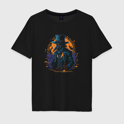 The cybernetic Doctor – Мужская футболка хлопок Oversize с принтом купить со скидкой в -16%