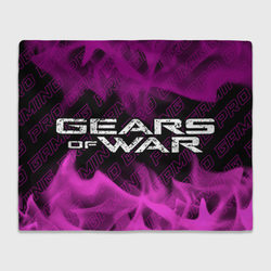 Gears of War pro gaming: надпись и символ – Плед 3D с принтом купить со скидкой в -14%