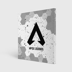 Apex Legends glitch на светлом фоне – Холст квадратный с принтом купить