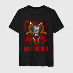 HLKTCHN Six Collection – Мужская футболка хлопок с принтом купить со скидкой в -20%