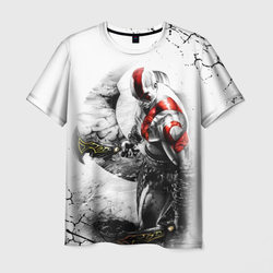 Кратос с мечами, Бог войны – Мужская футболка 3D с принтом купить со скидкой в -26%