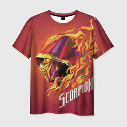 Скорпион. Мортал Комбат – Мужская футболка 3D с принтом купить со скидкой в -26%