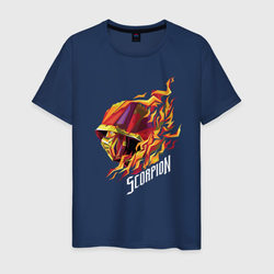 Скорпион. . Мортал Комбат – Мужская футболка хлопок с принтом купить со скидкой в -20%