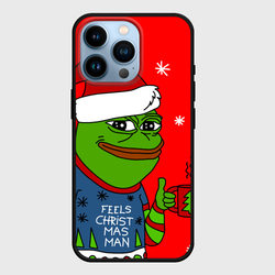 Pepe New Year - Pepe the Frog – Чехол для iPhone 14 Pro с принтом купить