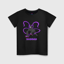 Badbad - монстр из Детского сада Банбана – Детская футболка хлопок с принтом купить со скидкой в -20%