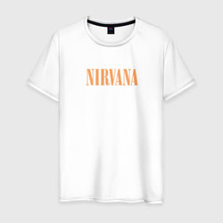 Nirvana   логотип – Светящаяся мужская футболка с принтом купить