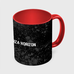 Forza Horizon glitch на темном фоне: надпись и символ – Кружка с полной запечаткой с принтом купить